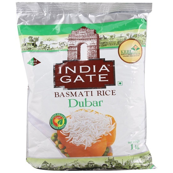 Picture of India Gate Basmati Rice Dubar, 1kg