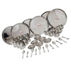 Picture of Shubham Stainless Steel Dinner Set , Set of 36,Silver