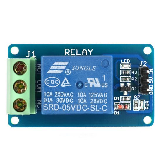 Picture of GROSSIL 1 channel relay board 12V One Channel Relay Module Optcouple Board