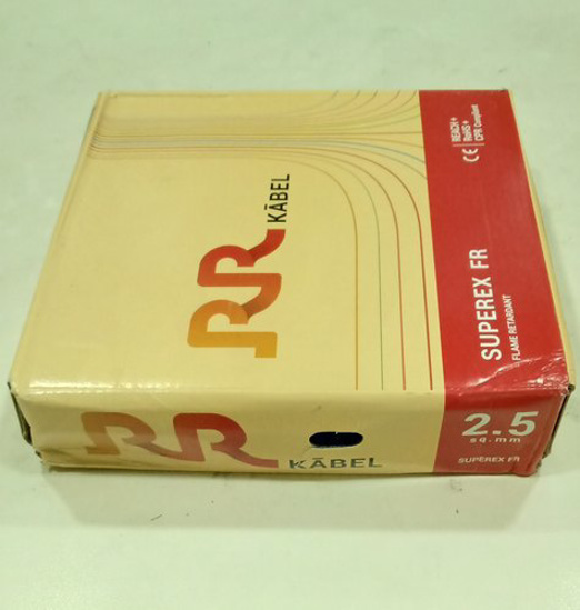 Picture of RR Kabel Superex-FR 2.5 Sq mm Black PVC Insulated Cable, Length: 90 m